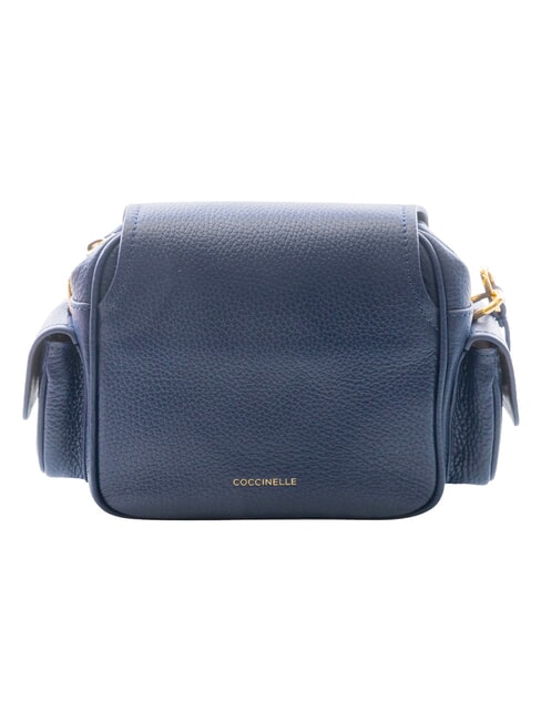 CAMPUS  Mini shoulder bag, in leather royal blue - Women&rsquo;s Bags