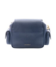 COCCINELLE CAMPUS  Mini shoulder bag, in leather royal blue - Women&rsquo;s Bags - 4