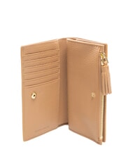 COCCINELLE TASSEL Hammered leather wallet skin - Women&rsquo;s Wallets - 3