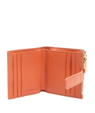 COCCINELLE METALLIC SOFT Mini leather wallet grenadine red - Women&rsquo;s Wallets - 2