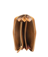 COCCINELLE METALLIC SOFT Wallet in textured leather - Women&rsquo;s Wallets