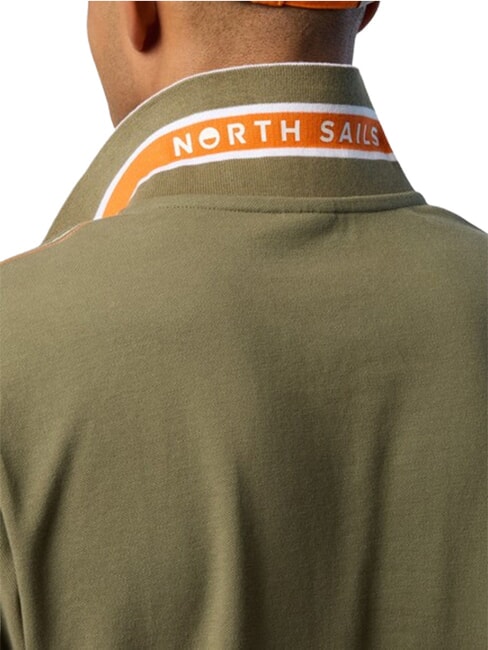CORE Short-sleeved cotton polo shirt deep green - Polo shirt