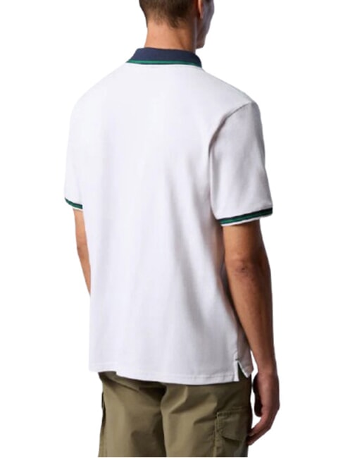CORE Short-sleeved cotton polo shirt white - Polo shirt