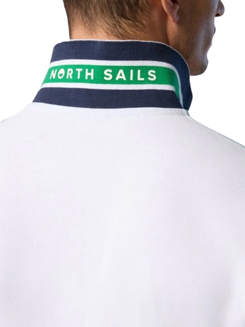 CORE Short-sleeved cotton polo shirt white - Polo shirt