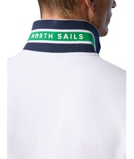 NORTH SAILS CORE Short-sleeved cotton polo shirt white - Polo shirt - 3