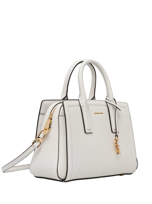 LAILA Leather handbag with shoulder strap optical white - Women&rsquo;s Bags