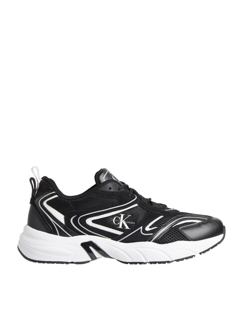 CK JEANS Retro Tennis Leather sneakers black - Men&rsquo;s shoes