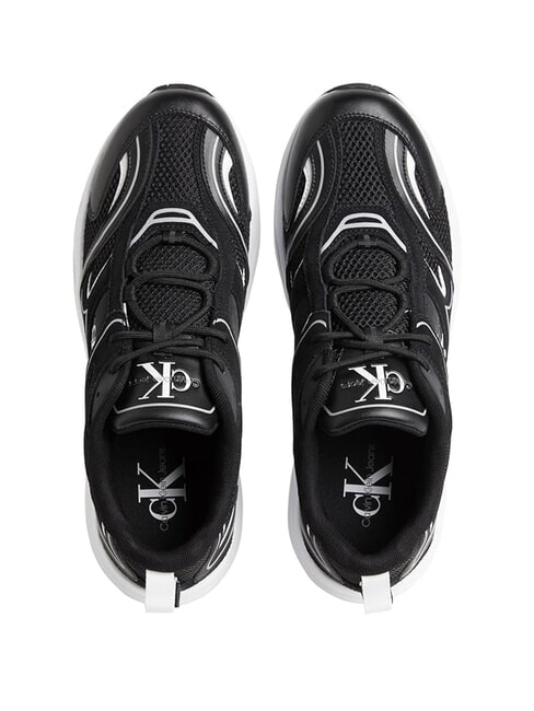 CK JEANS Retro Tennis Leather sneakers black - Men&rsquo;s shoes