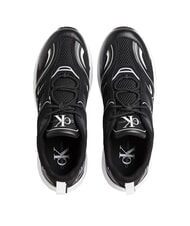 CALVIN KLEIN CK JEANS Retro Tennis Leather sneakers black - Men&rsquo;s shoes - 4