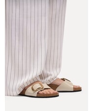 BIRKENSTOCK MADRID BIG BUCKLE Leather sandals shine oyster - Women&rsquo;s shoes - 5