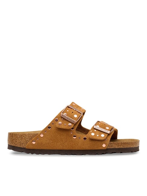 ARIZONA RIVET Leather sandals mink - Women&rsquo;s shoes
