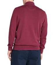 TIMBERLAND WILLIAMS RIVER  Zip-up collar sweater burgundy - Men's Sweaters - 2