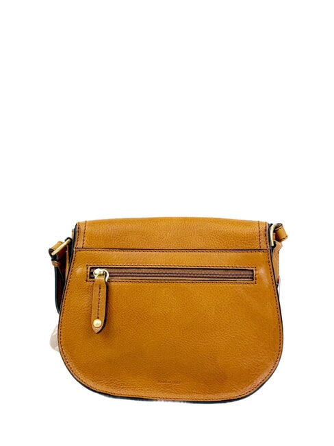 ISADORA Mini shoulder bag, in leather Cognac / Gold - Women&rsquo;s Bags