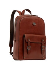 THE BRIDGE GALILEO 13" laptop backpack, in leather - Backpacks & School and Leisure