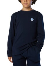NORTH SAILS CORE Long-sleeved T-shirt navy blue - Child T-shirt - 2