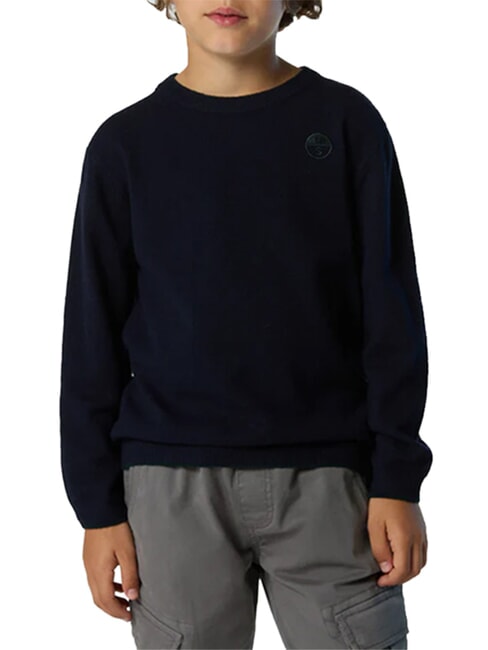 CORE Cashmere blend sweater navy blue - Men's Sweaters