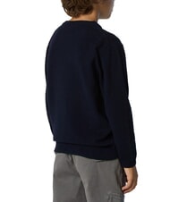 NORTH SAILS CORE Cashmere blend sweater navy blue - Men's Sweaters - 3