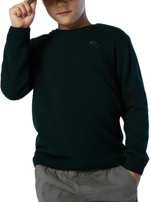 CORE Cashmere blend sweater pine grove - Men's Sweaters