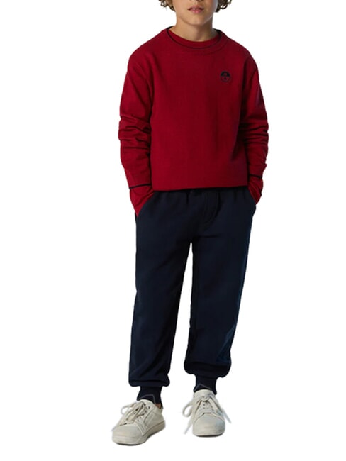 CORE Cashmere blend sweater red lava - Men's Sweaters