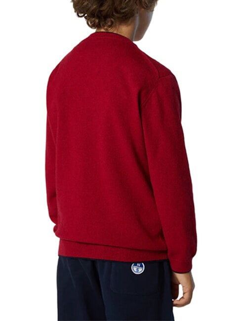 CORE Cashmere blend sweater red lava - Men's Sweaters