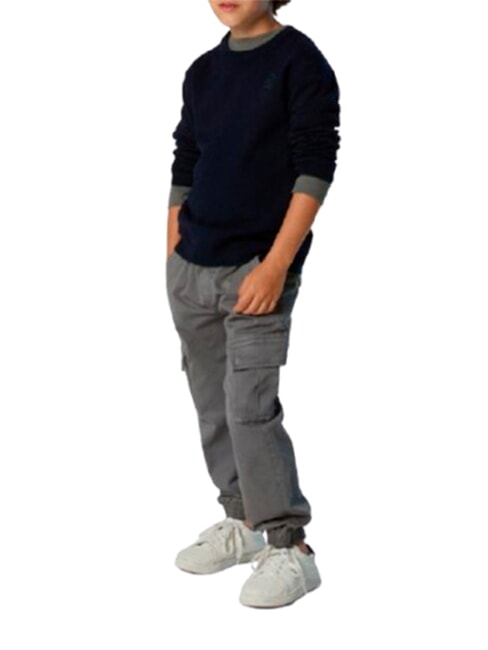 CORE Crew neck T-shirt navy blue - Child T-shirt