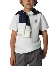 NORTH SAILS CORE Crew neck T-shirt Marshmallow - Child T-shirt - 4