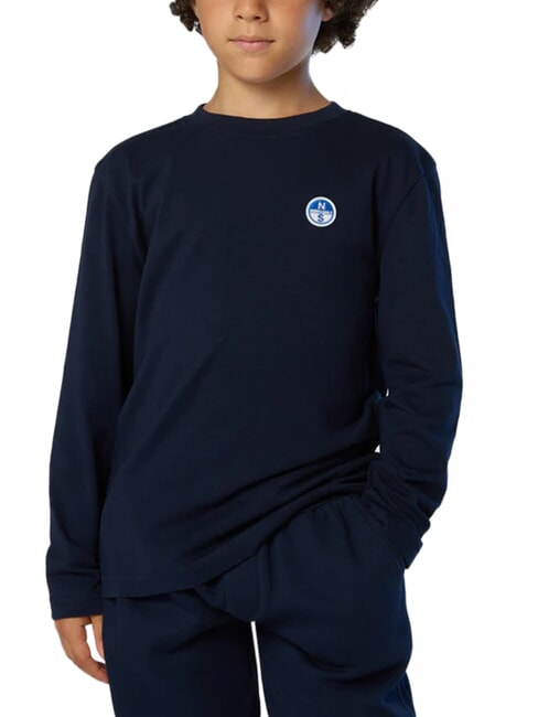 CORE Long-sleeved T-shirt navy blue - Child T-shirt