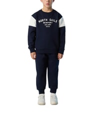 NORTH SAILS CORE Cotton sweatshirt tracksuit navy blue - Baby Sweatshirt - 5