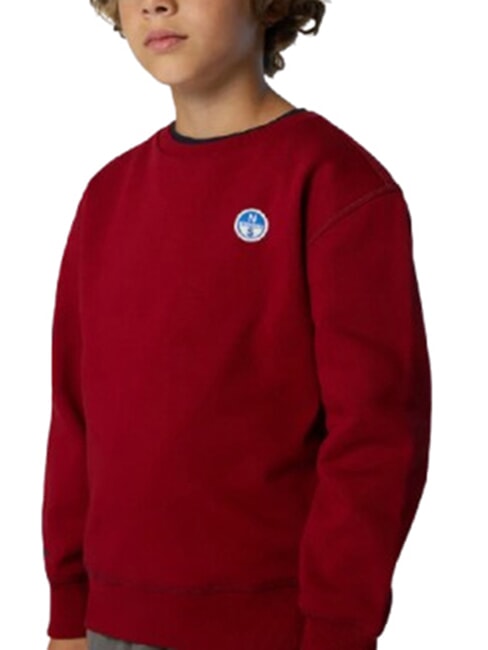 CORE Unisex organic cotton sweatshirt red dahlia - Baby Sweatshirt