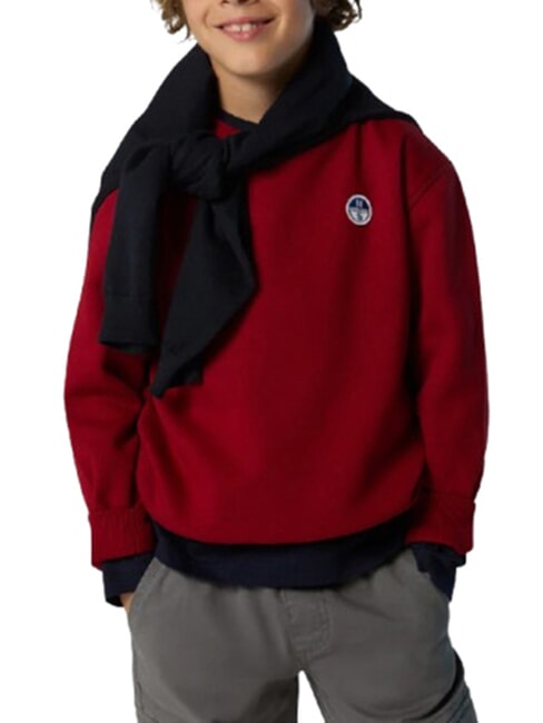 CORE Unisex organic cotton sweatshirt red dahlia - Baby Sweatshirt