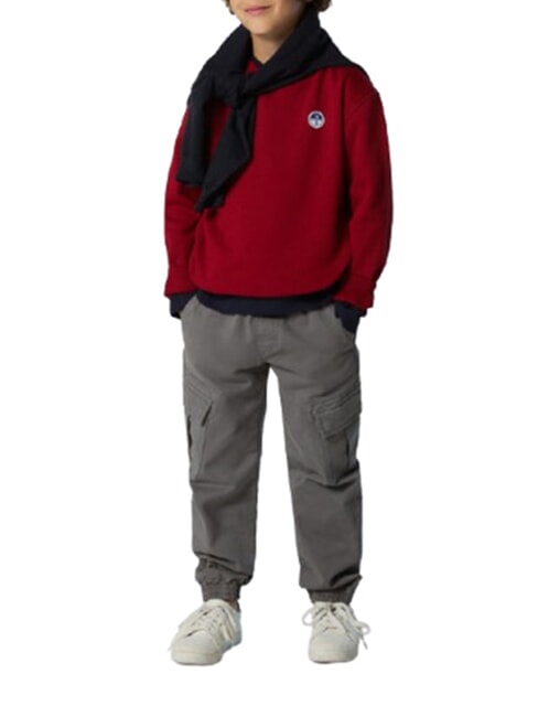 CORE Unisex organic cotton sweatshirt red dahlia - Baby Sweatshirt