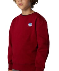NORTH SAILS CORE Unisex organic cotton sweatshirt red dahlia - Baby Sweatshirt - 6