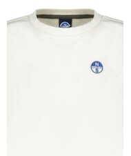 NORTH SAILS CORE Unisex organic cotton sweatshirt Marshmallow - Baby Sweatshirt - 3