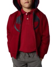 NORTH SAILS CORE Unisex hoodie red dahlia - Baby Sweatshirt - 4