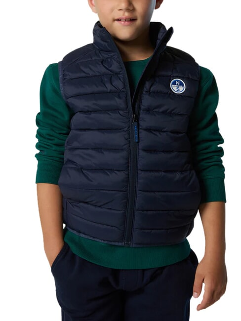 EXPLORER Sleeveless down jacket navy blue - Baby Jackets