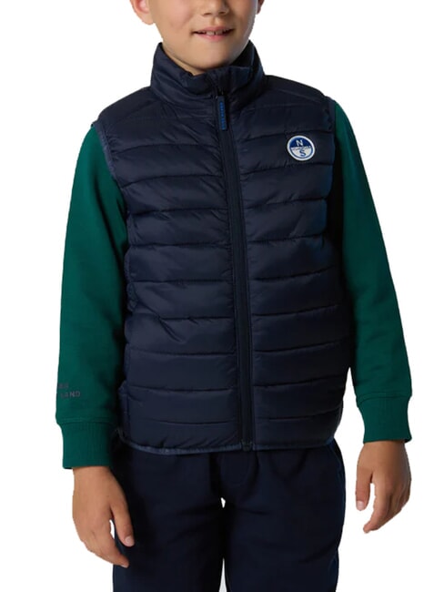 EXPLORER Sleeveless down jacket navy blue - Baby Jackets