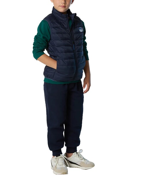 EXPLORER Sleeveless down jacket navy blue - Baby Jackets