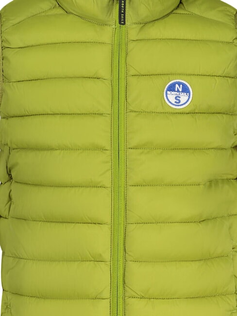EXPLORER Sleeveless down jacket golden green - Baby Jackets