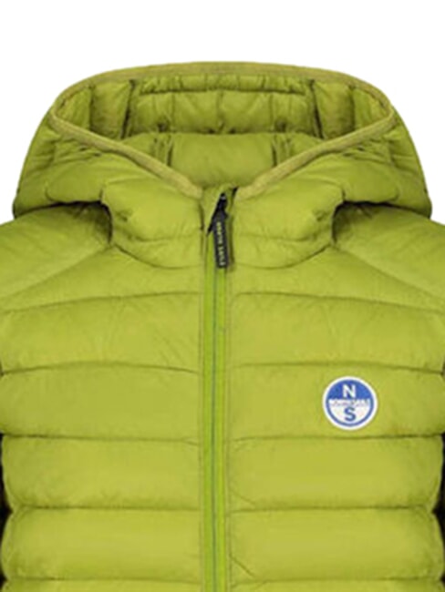 EXPLORER Unisex down jacket golden green - Baby Jackets