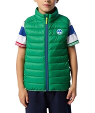 NORTH SAILS EXPLORER Unisex sleeveless down jacket green bee - Baby Jackets - 3