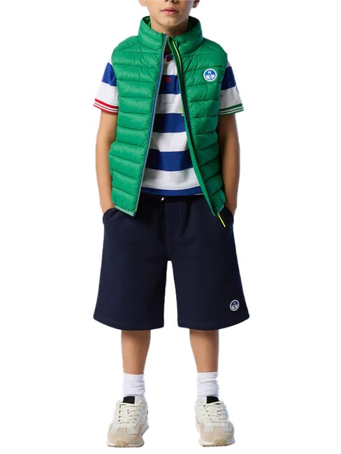 EXPLORER Unisex sleeveless down jacket green bee - Baby Jackets