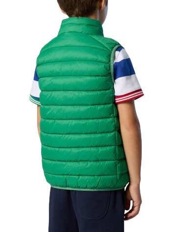 EXPLORER Unisex sleeveless down jacket green bee - Baby Jackets