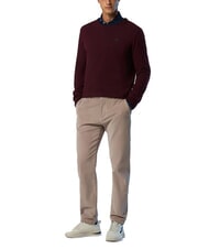 NORTH SAILS N|S Crew neck sweater Bordeaux - Men's Sweaters - 5