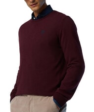 NORTH SAILS N|S Crew neck sweater Bordeaux - Men's Sweaters - 4