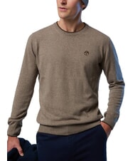 NORTH SAILS N|S Crew neck sweater walnut melange - Men's Sweaters - 4
