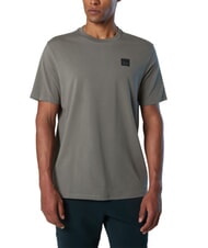 NORTH SAILS NORTH TECH 100% cotton T-shirt city grey - T-shirt - 2