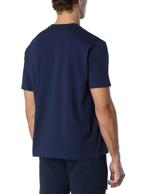 NORTH TECH 100% cotton T-shirt navy blue - T-shirt