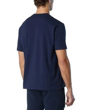 NORTH SAILS NORTH TECH 100% cotton T-shirt navy blue - T-shirt - 3