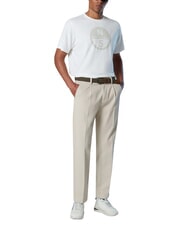 NORTH SAILS CORE Cotton T-shirt Marshmallow - T-shirt - 2
