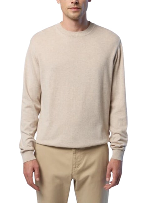 CORE 100% cotton shirt beige melange - Men's Sweaters